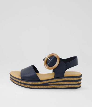 Django & Juliette 'Cubbie Sandal' - Navy