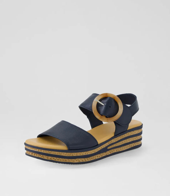Django & Juliette 'Cubbie Sandal' - Navy