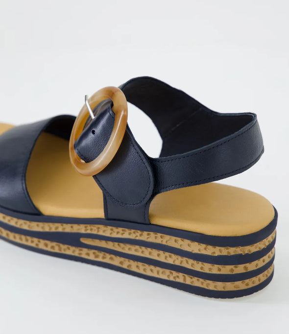 Django & Juliette 'Cubbie Sandal' - Navy