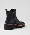 Django & Juliette 'Waizey Boot' - Black Black Sole