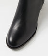 Django & Juliette 'Yebby Heeled Boot' - Black Black Heel