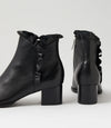 Django & Juliette 'Yebby Heeled Boot' - Black Black Heel