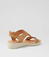 Django & Juliette 'Milagro Sandal'  - Dark Tan Almond Sole