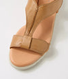 Django & Juliette 'Milagro Sandal'  - Dark Tan Almond Sole