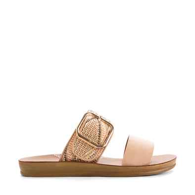 Los Cabos 'Doti Flat Slide' - Taupe Multi