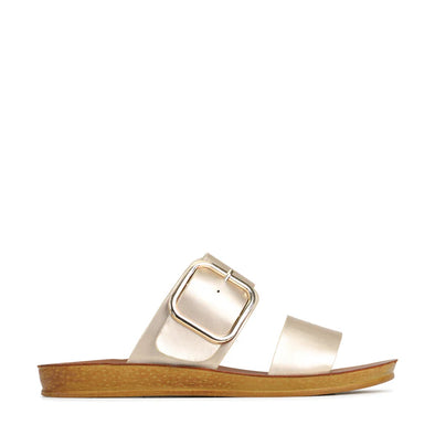 Los Cabos 'Doti Flat Slide' - Soft Gold