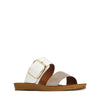 Los Cabos 'Doti Slide' - Taupe/White