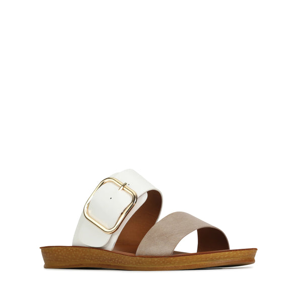 Los Cabos 'Doti Slide' - Taupe/White