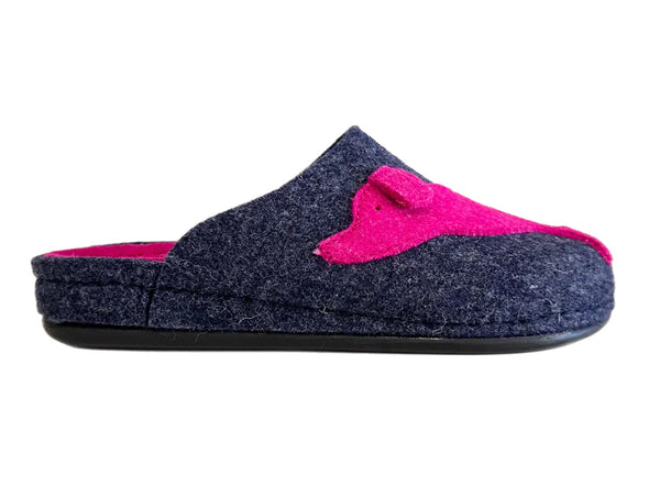 Dr Feet 'Dash Slipper' - Fuxia Pup