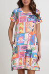 Foil 'Oh Frock Dress' - Sundowner