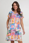 Foil 'Oh Frock Dress' - Sundowner