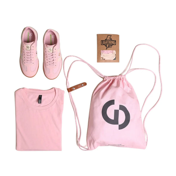 Goodsole 'Parallel Canvas Sneaker' - Pink Canvas