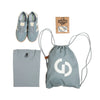 Goodsole 'Parallel Canvas Sneaker' - Smoke Canvas