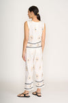 Foil 'Sew Crafty Pant' - Sand Geo