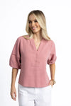 Humidity 'Nixie Blouse'  - Rose