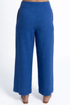 Humidity 'Fleetwood Linen Pant' - Royal Blue