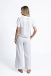 Humidity 'Fleetwood Linen Pant' - White