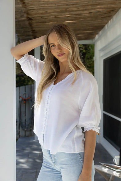 Humidity 'Reece Blouse'  - White