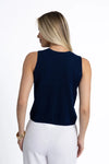 Humidity 'Collette Tank' - Deep Navy