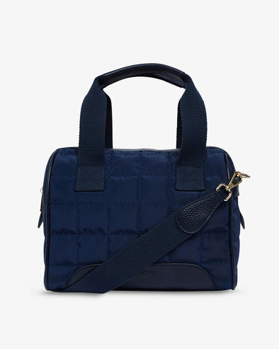 Elms & King 'Hartley Doctors Bag' - Quilted French Navy