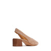 EOS 'Hatti Slingback'- Sand Printed Suede