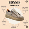 Sala 'Bonnie Sneaker' -  Dark Stone