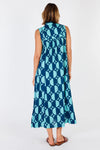 Ibisa 'Ottowa Maxi Dress' - Lagoon