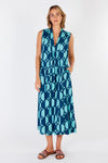 Ibisa 'Ottowa Maxi Dress' - Lagoon