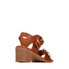 Los Cabos 'Jazzi Sandal' - Cognac