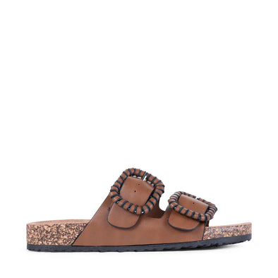 Los Cabos 'Jirona Flat Slide' - Chocolate