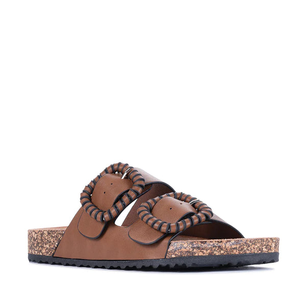 Los Cabos 'Jirona Flat Slide' - Chocolate