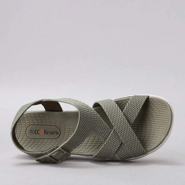 CC Resorts 'Leonar Sandal' - Light Khaki