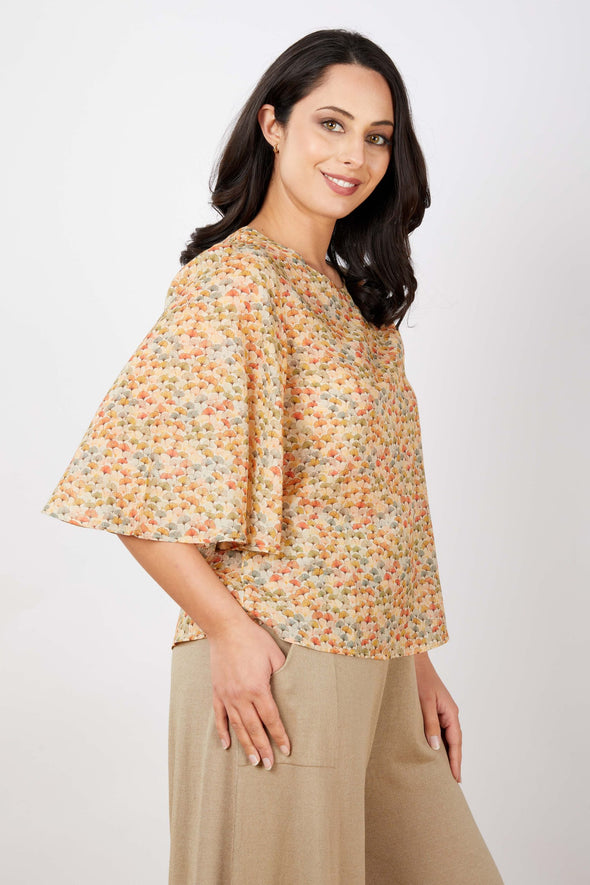 JJ Sisters 'LL97 Top' Print