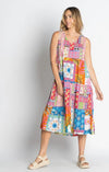 Lula Life 'Alina Midi Dress' - Melon