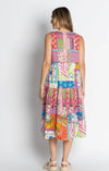 Lula Life 'Alina Midi Dress' - Melon