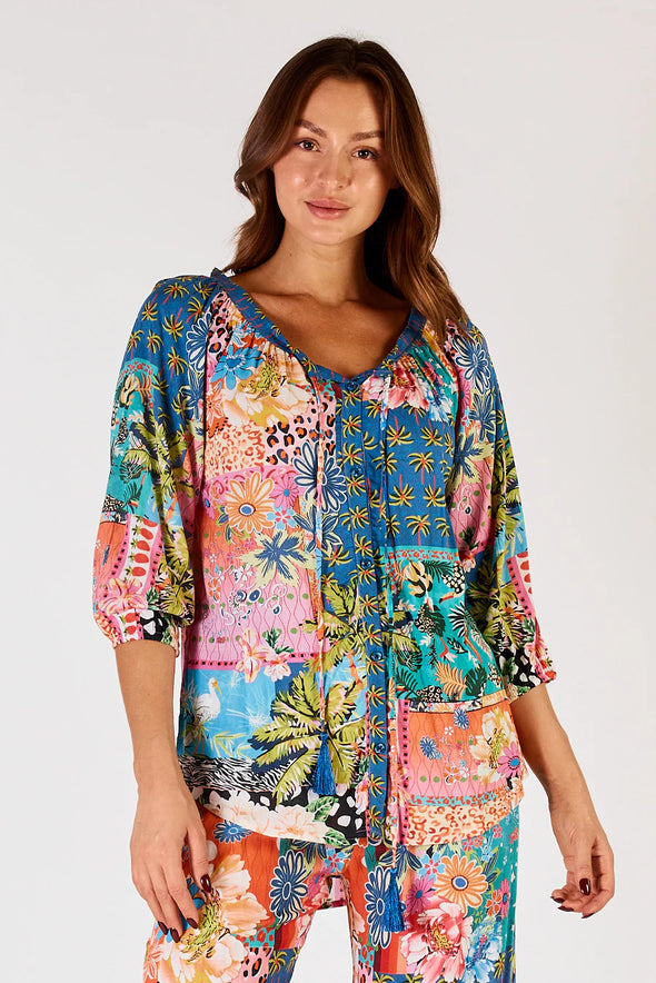 Lula Life 'Avoca Top' - Ocean