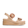 EOS 'Menorcas Wedge Sandal' - Desert