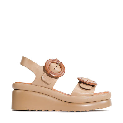 EOS 'Menorcas Wedge Sandal' - Desert