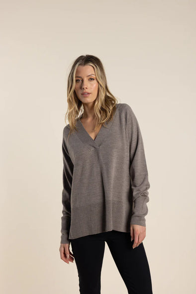 Two T's '2723 Jumper' - Clove