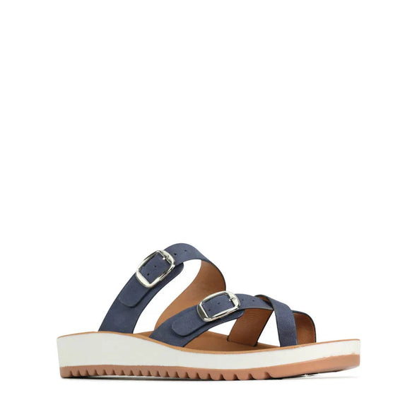 Los Cabos 'Nins Flat Toe Thong' - Navy
