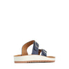 Los Cabos 'Nins Flat Toe Thong' - Navy