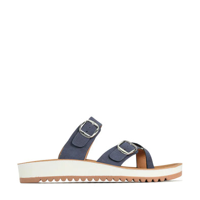 Los Cabos 'Nins Flat Toe Thong' - Navy