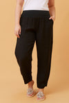 Bottega Moda 'Donna Linen Pant' - Black