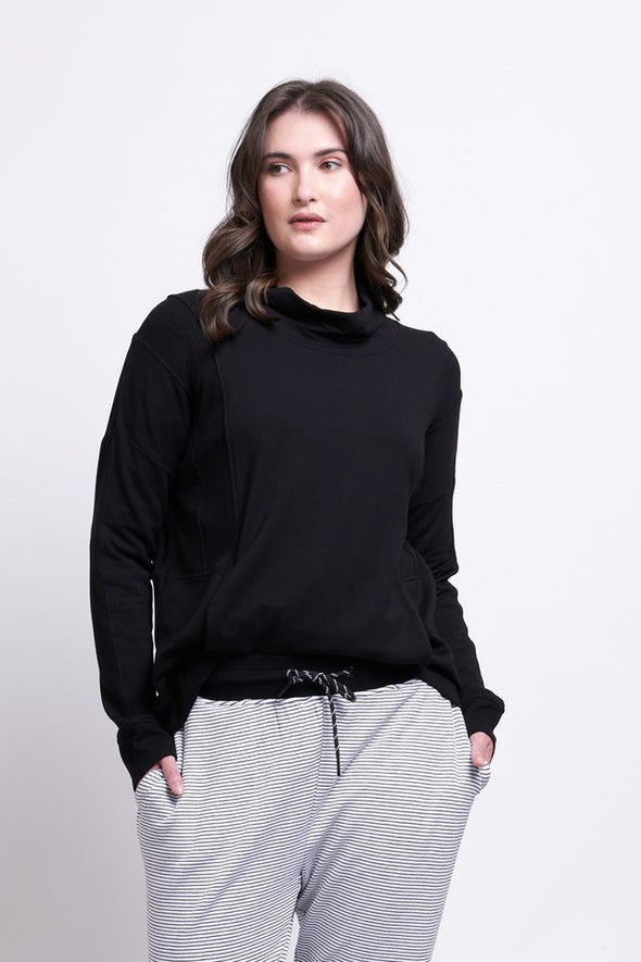 Foil '7603 Too Easy Sweater' - Black