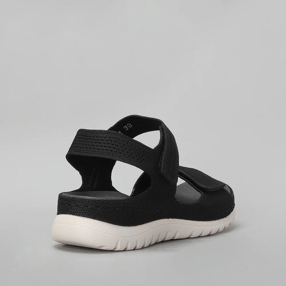 CC Resorts 'Ram Flyknit Sandal'  - Black