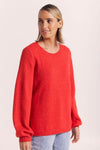 Wear Colour '183 Sweater' - Red