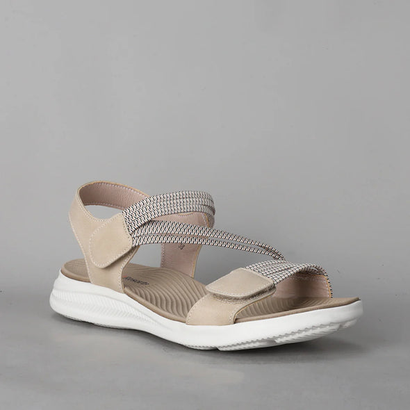 CC Resorts 'Florrie Sandal' - Apricot Multi