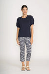 Foil 'Fuss Free Trapeze Capri Pant' - Code