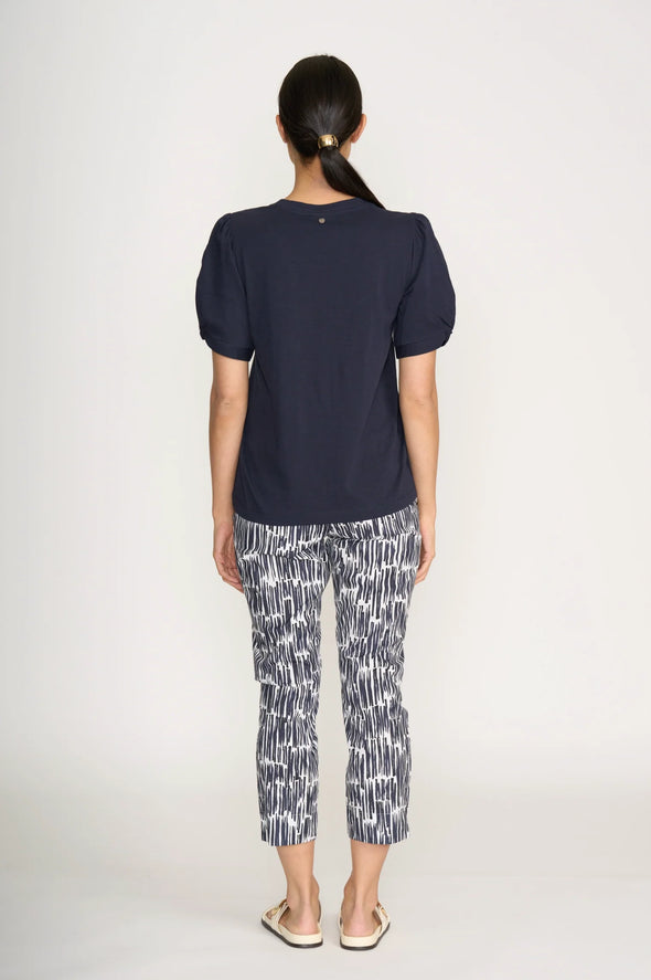 Foil 'Fuss Free Trapeze Capri Pant' - Code