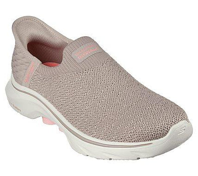 Skechers Slip Ins 'Go Walk 7 Springtime - Taupe